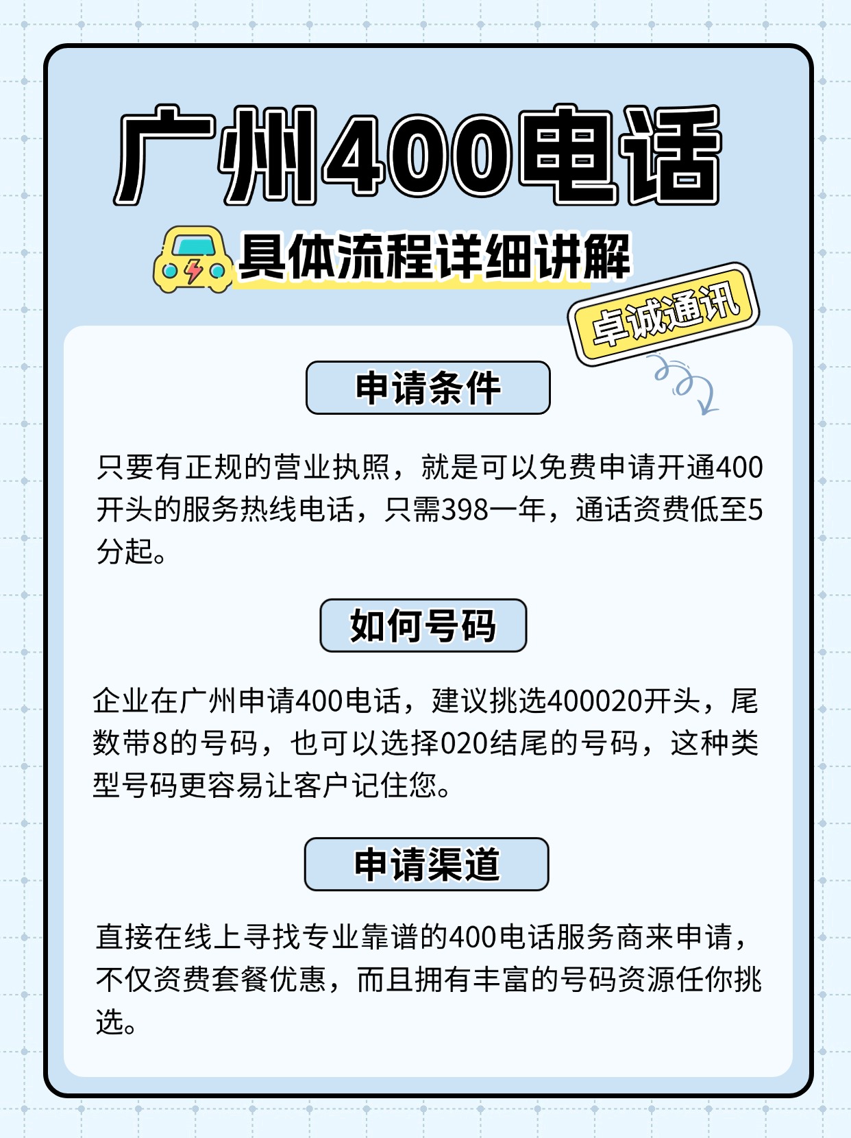 北京企業使用400電話的費用及申請流程詳解