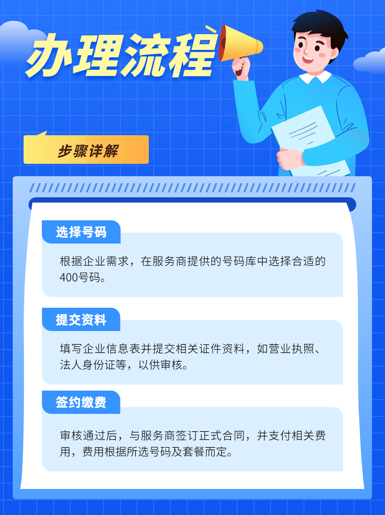 400電話平臺(tái)的使用條件和申請(qǐng)流程